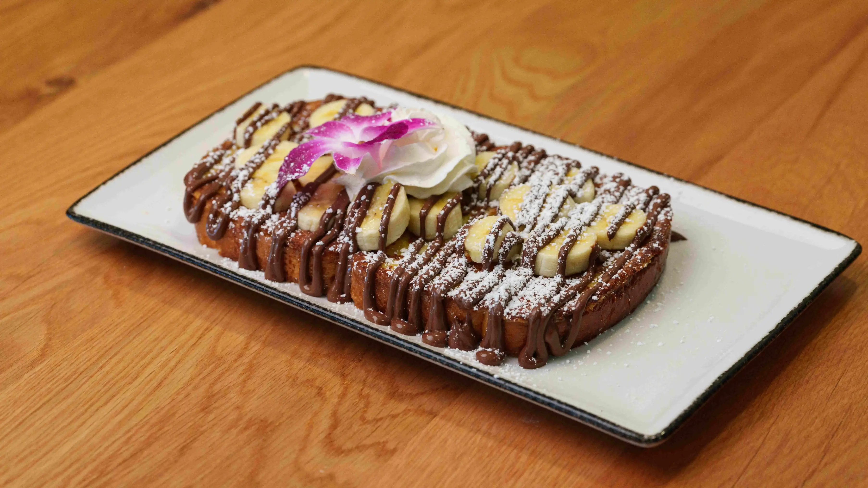 Banana Nutella French Toast