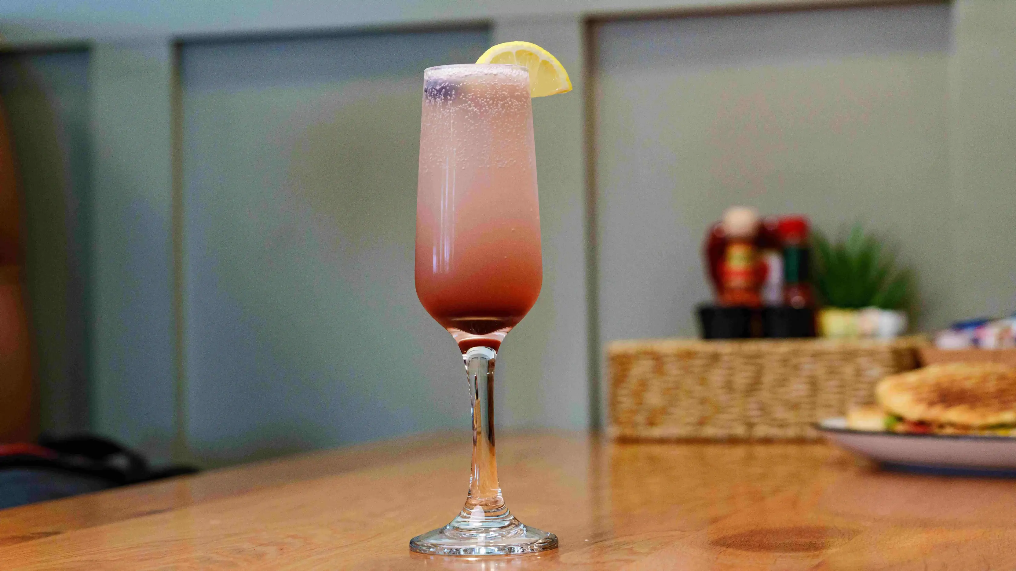 Blueberry Lemon Mimosa